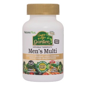 Source of Life Garden Organic Mens Multi by Nature's Plus  -  90 Tablet - 1 of 2