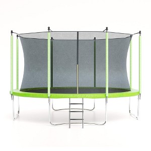 Trampoline, 10FT 12FT 14FT 16FT Trampolines for Kids & Adults - 1 of 4