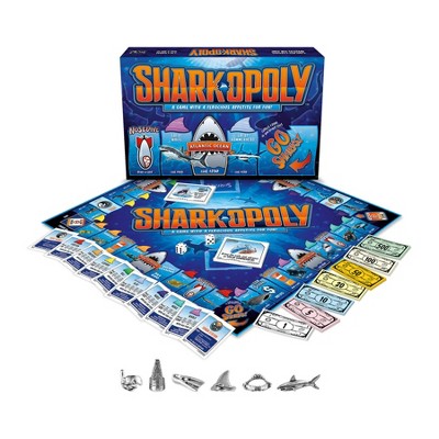 Late For The Sky: Shark-Opoly Monopoly Board Game