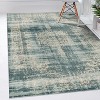 Luxe Weavers Diana Distressed Floral Indoor Area Rug - 2 of 4