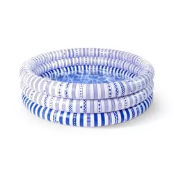 MINNIDIP Exclusive Resort Collection Inflatable Pool - Nautical Striped