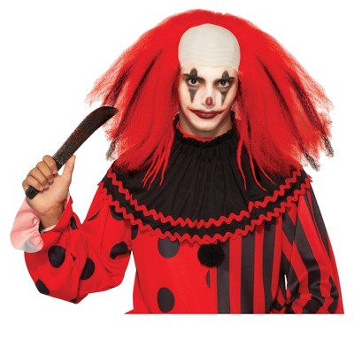 Forum Novelties Red Evil Clown Wig One Size