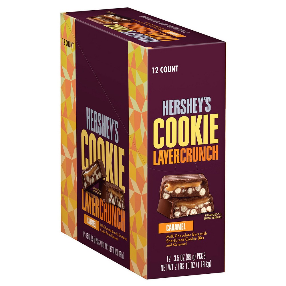 UPC 034000343409 - Hershey's Cookie Layer Crunch Bar Caramel -3.5oz ...