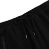 Clearlove Mens Athletic Sets  2 Piece Lounge Sets Mock Neck Quater Zip T-Shirts Drawstring Pocketed Shorts - 4 of 4