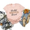 Simply Sage Market Women's Thankful Grateful Blessed Plaid Short Sleeve Graphic Tee - 3 of 4