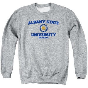 Albany State University Official Circle Logo Adult Crewneck Sweatshirt - 1 of 4