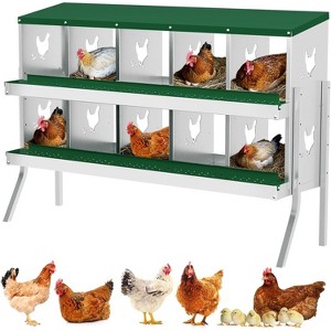 Jojoka Heavy-Duty Chicken Nesting Boxes, Comfortable Environment for Hens - 1 of 4