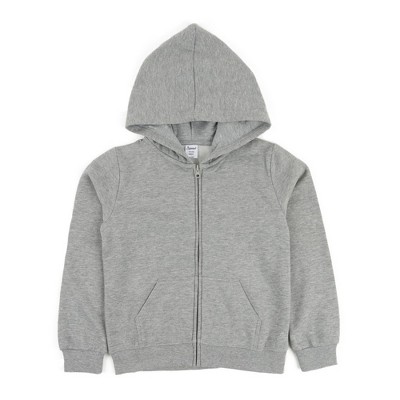 Leveret Kids Zipper Sweat Hoodie Light Gray 4 Year : Target