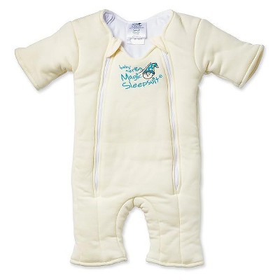 Image of Baby Merlin's Magic Sleepsuit, 3-6 Months, Beige