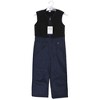 Hudson Baby Unisex Snow Bib Overalls with Fleece Top, Navy - 2 of 4