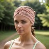 Unique Bargains Comfortable Cable Knit Cross Headband 1 Pc - 2 of 4