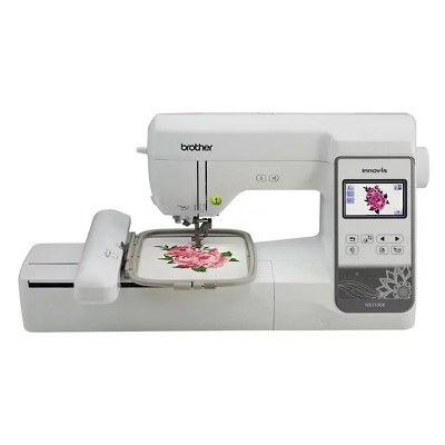 Brother Nq1700e 6 X 10 Computerized Embroidery Machine With Software &  Magnetic 5x7 Hoop : Target