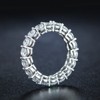 Eternity Ring for Women Wedding Cz Sterling Silver Band  Ginger Lyne Collection Size 7 - image 3 of 4