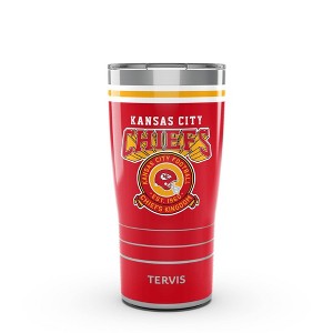 NFL Kansas City Chiefs 20oz Vintage Stainless Steel Tumbler - 1 of 3