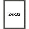 PosterPalooza | Antique Black Picture Frame - UV Acrylic, Foam Board Backing, Hanging Hardware - 2 of 4