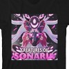 Creatures Of Sonaria Dog Fox Creature Crew Neck Short Sleeve Youth Black T-shirt - 2 of 3