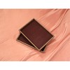 Unique Bargains Stackable Velvet Brown Jewelry Trays with Removable Dividers Set of 2 - 4 of 4