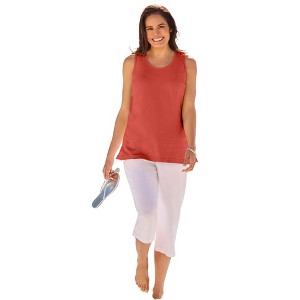 Woman Within Perfect Scoopneck Tank - 1 of 4