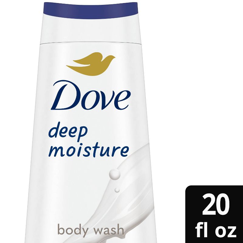 Dove Deep Moisture Nourishes the Driest Skin Body Wash, 1 of 11