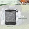 Unique Bargains Nylon Mesh Drawstring Golf Ball Storage Bags 2 Pcs - 2 of 4