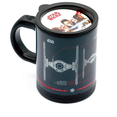 Seven20 Star Wars Tie Fighter Self-stirring 12 Ounce Travel Mug : Target