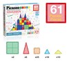 Picasso-TILES 61 PC Magnetic Tiles, Magnetic Building Blocks for Kids, Magnet for Kids 3+ - 3 of 4