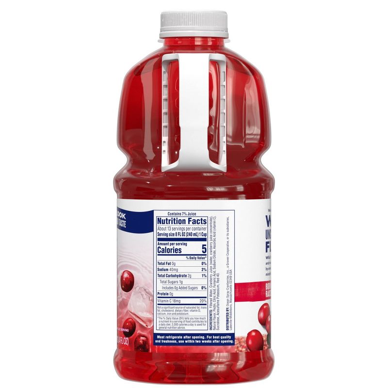 Ocean Spray Diet Cranberry Juice - 101 fl oz Bottle, 5 of 7