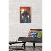 Trends International Justice League vs. Godzilla vs. Kong - Superman & Godzilla Framed Wall Poster Prints - 2 of 4