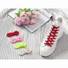 Elerevyo Flat Shoe Laces for Sneakers, Wide Flat Athletic Shoelaces for Outdoor Hiking 2 Pairs - 4 of 4