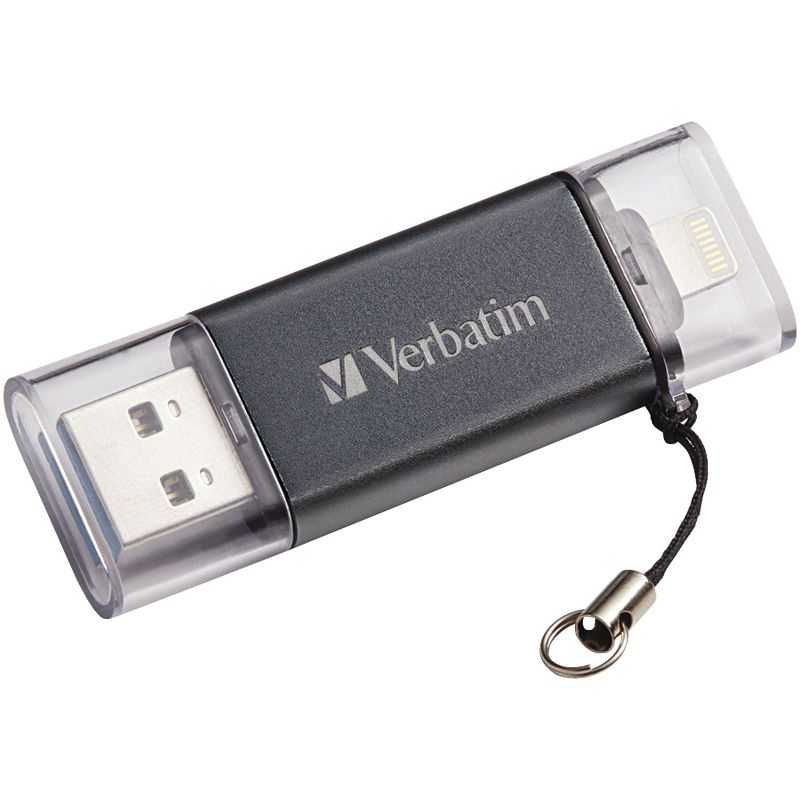Verbatim® iStore 'n' Go USB 3.0 Flash Drive with Lightning® Connector, 2 of 6