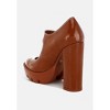 Millenial Bug Patent High Heeled Mary Jane Shoes Women - 3 of 4