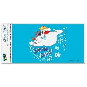 Frosty The Snowman Snow Days Automotive Bumper Sticker - 1 of 4