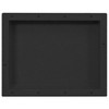 VidaXL Shower Niche Matt Black 16.1"x20.1"x3.9" - 2 of 4