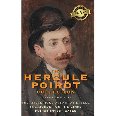 The Hercule Poirot Collection (Deluxe Library Binding) - by  Agatha Christie (Hardcover)