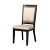 Royal Hampton Side Dining Chair Set of 2, Slatted Back, Espresso Brown - 3 of 4