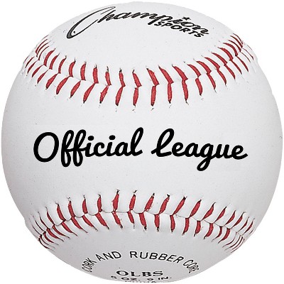 Champion Official League Baseball, pk of 12