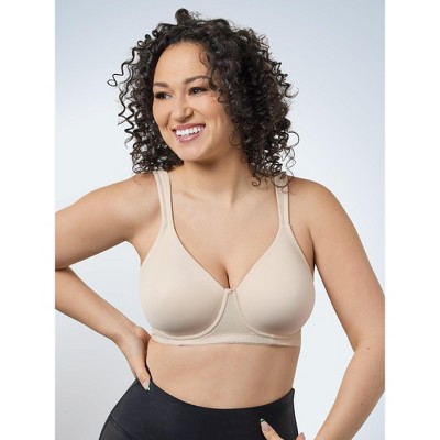 Leading Lady The Brigitte Full Coverage Wirefree - Molded Padded Seamless  Bra In Nude, Size: 36f : Target