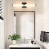 KAISITE Minimalist LED Wall Sconce Metal Frosted Acrylic Fixture - 2 of 4
