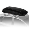 Hard Shell Roof Top Cargo Carrier, 17/17.7 Cu Ft Waterproof Lockable Storage Box for SUV, Truck and Van - 3 of 4