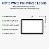 Avery Printable Rectangle Labels, Double Black Border, 2" x 3", Matte White Rectangle Labels, Permanent, Laser/Inkjet, 80ct, Great for Product Labels - 2 of 4