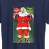 Women's - Coca-Cola - Vintage Santa With Coca Cola Bottles Short Sleeve Graphic T-Shirt - 2 of 4