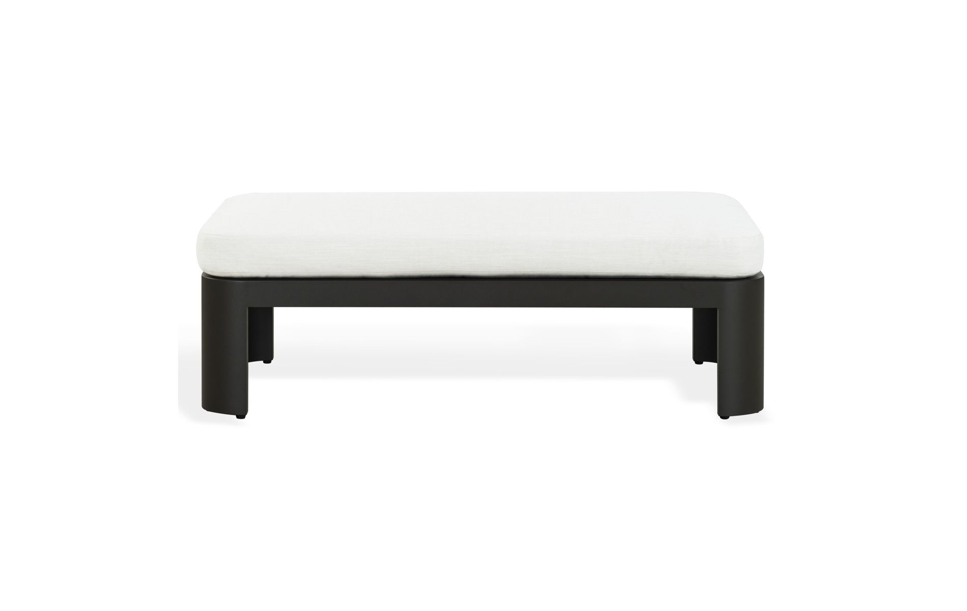 Leilani Sunbrella Aluminum Coffee Table - Indoor/Outdoor - CPT4027 - Dark Grey/White - Safavieh Couture