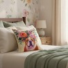 18 Inch Polyester Pillow – Dogs in Bloom Design by Manual Woodworkers and Weavers - 3 of 3