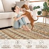 Runner Rug Vintage Distressed Geometric Hallway Carpet Machine Washable Non-Slip - 4 of 4