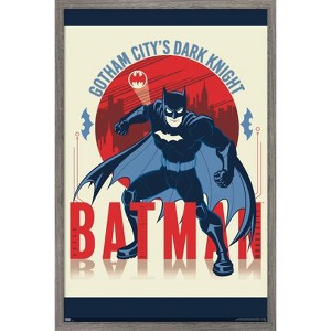 Trends International DC Comics Batman - Gotham City's Dark Knight Framed Wall Poster Prints - 1 of 4