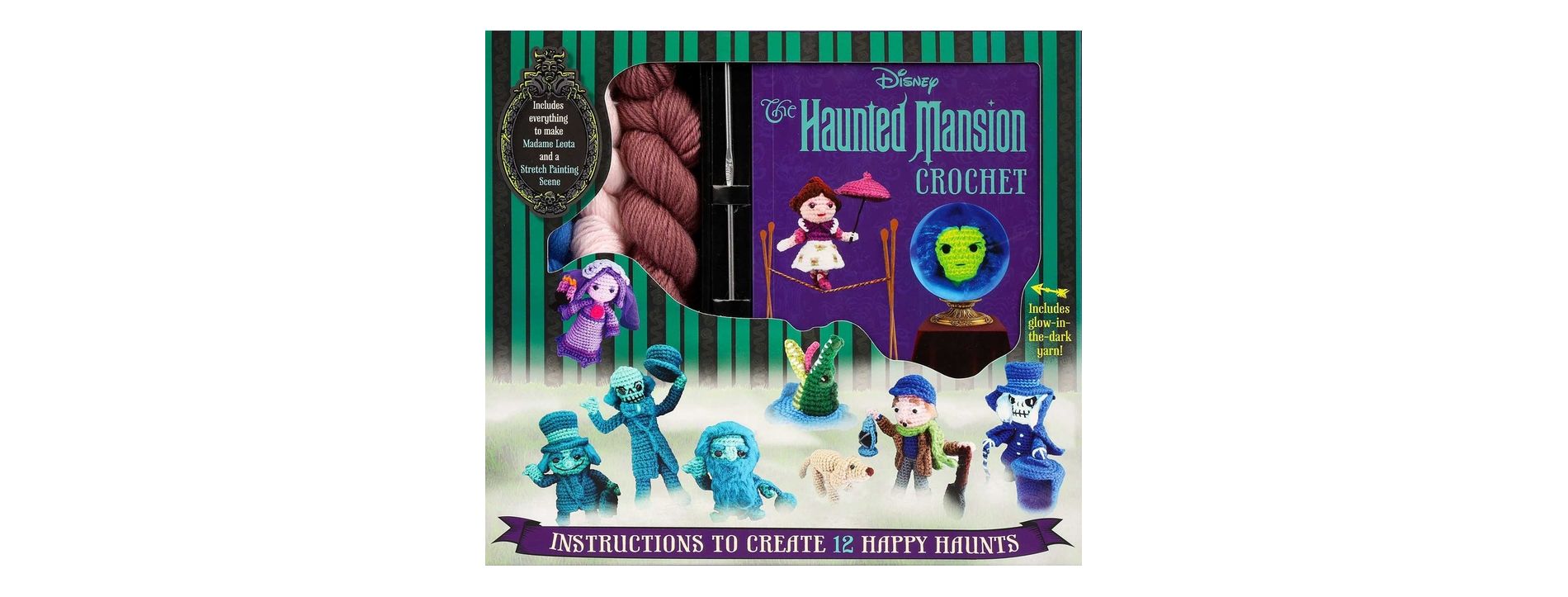 Disney the Haunted Mansion Crochet - (Crochet Kits) by  Margaux Delos Reyes Rull (Mixed Media Product)