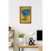 Trends International NHL St. Louis Blues - Logo 25 Framed Wall Poster Prints - 2 of 4