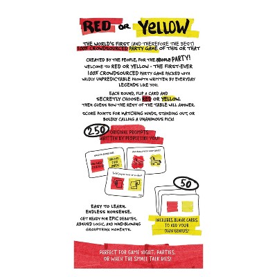 Детские игрушки The Op Games Red or Yellow Board Game — фото 8
