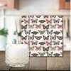 Courtside Market Butterfly Love Pattern 13.5 oz Soy Wax Candle with 8"x8" Artboard - 2 of 2