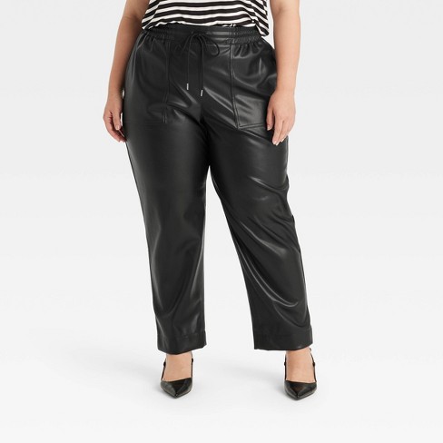 Faux leather pants target hotsell